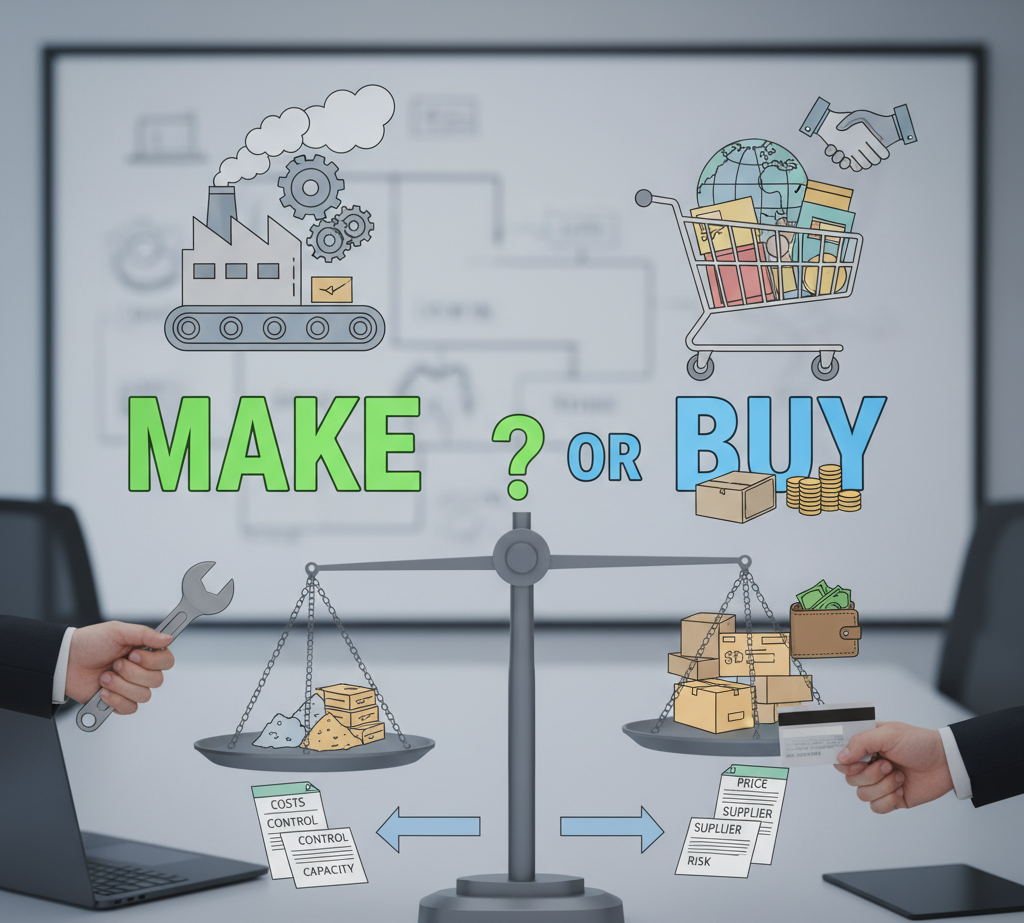 Outsourcing vs. In-House Fabrication: Procurement’s Role in Make-or-Buy Decisions