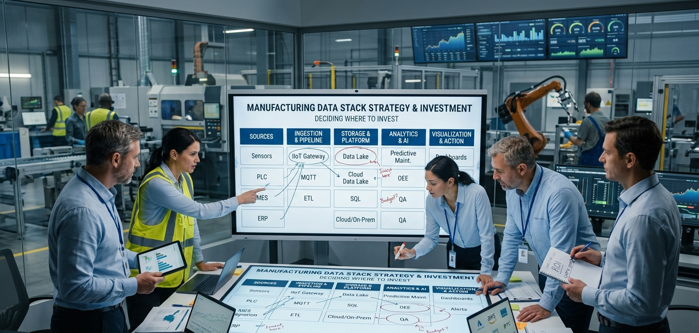 What Manufacturers Are Getting Wrong About Where to Invest First in Their Data Stack