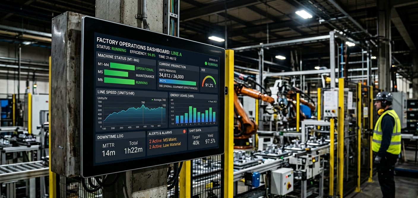 The Industrial Data Stack: Connecting Factory Machines to Analytics Systems