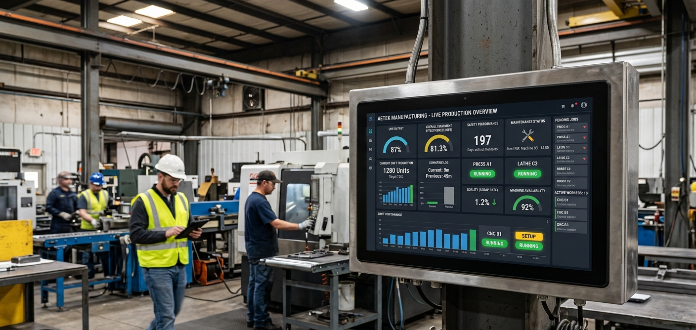The Manufacturer’s Guide to Moving fromSpreadsheet Reporting to Operational Dashboards