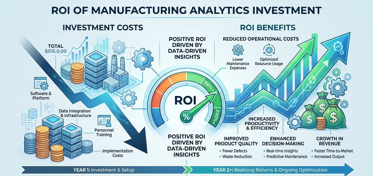 How to Measure the ROI of a Manufacturing Analytics Investment Before You Make It