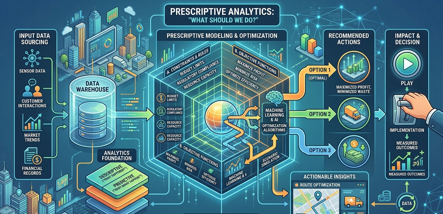 Beyond Prediction: How Prescriptive Analytics Is Transforming Manufacturing Decision-Making