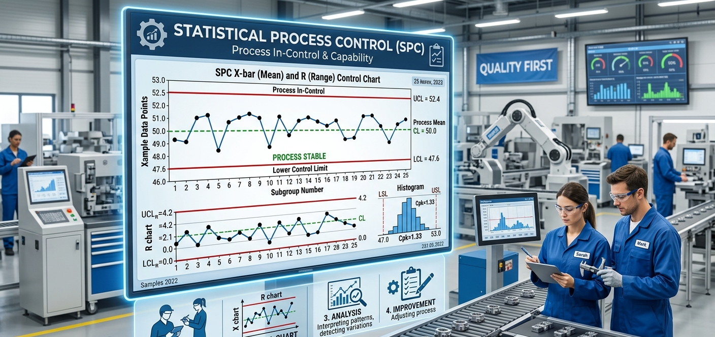 Statistical Process Control: The Discipline Manufacturers Keep Reinventing (And Still Getting Wrong)