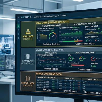 From the Shop Floor to the Dashboard: Why Your Data Needs a Bronze, Silver, and Gold Layer