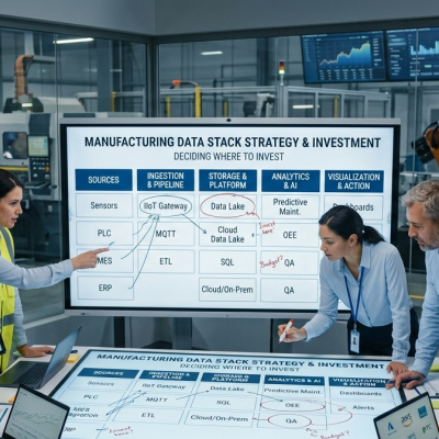 What Manufacturers Are Getting Wrong About Where to Invest First in Their Data Stack