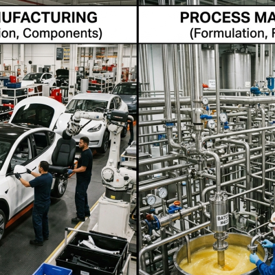 Discrete vs. Process Manufacturing Analytics: Why the Approach Isn’t the Same