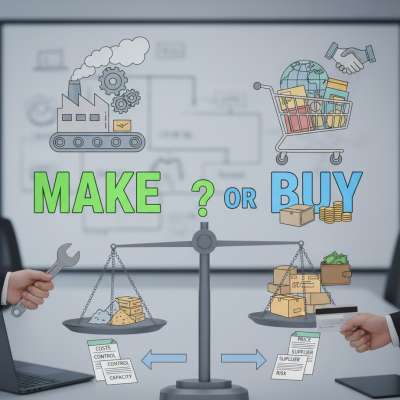 Outsourcing vs. In-House Fabrication: Procurement’s Role in Make-or-Buy Decisions