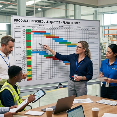 The Shop Floor Reality Gap: Why Manufacturing Schedules Break—and How to Fix & Prevent It